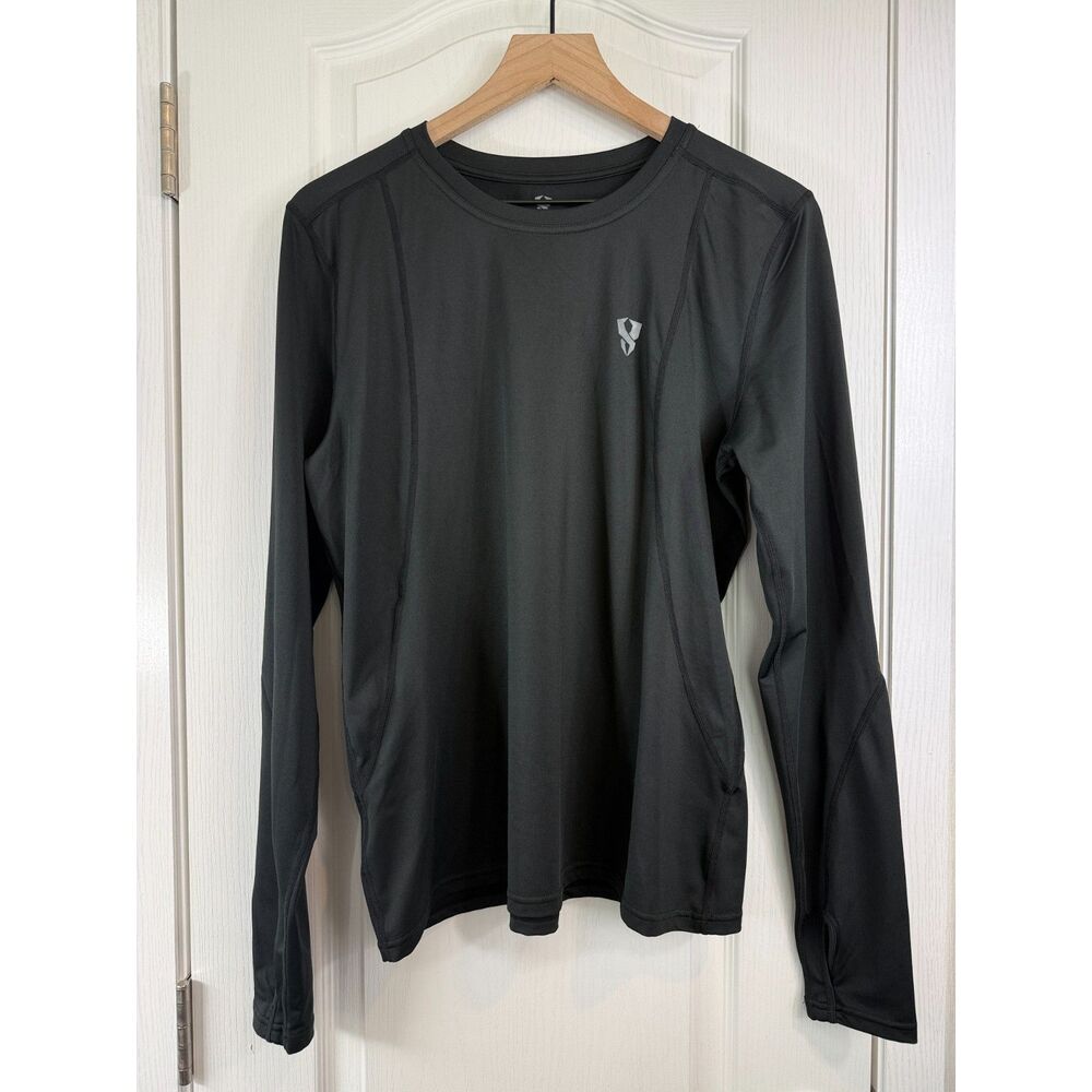 Stoic Womens XL Black Base Layer Top Thermal Long Sleeve Performance Shirt